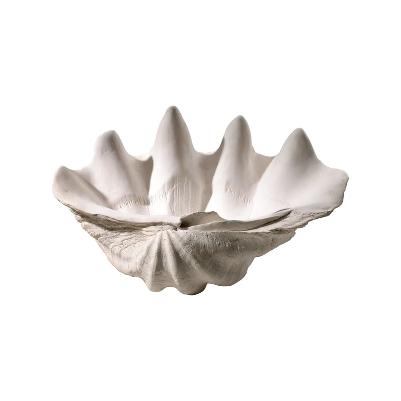 Clam Shell Bowl | White