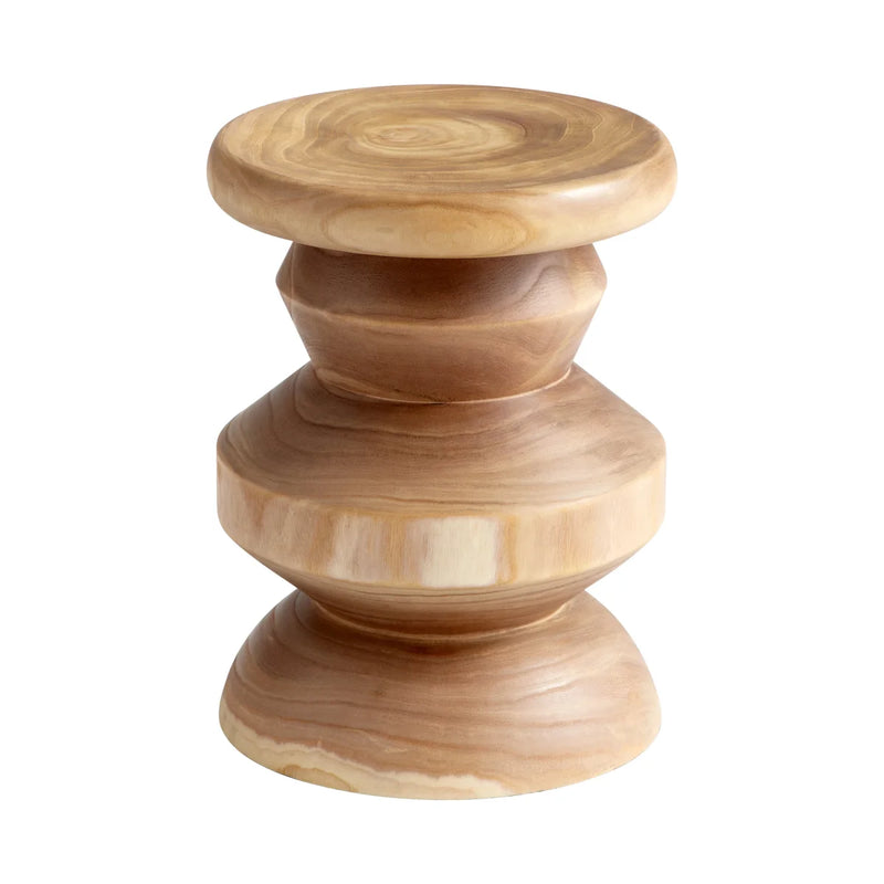 Summer Swirl Stool | Walnut