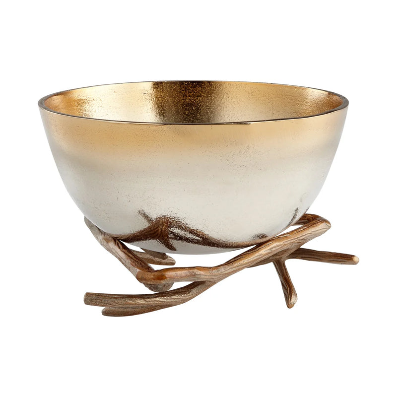 Antler Anchored Bowl | Gold - Large