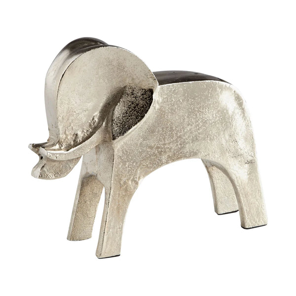 Tusk Tusk! Sculpture | Raw Nickel - Medium