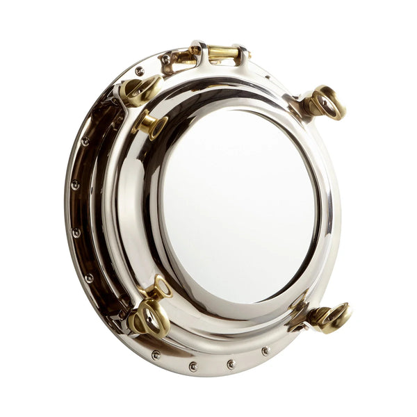 Seeworthy Mirror | Nickel - Small