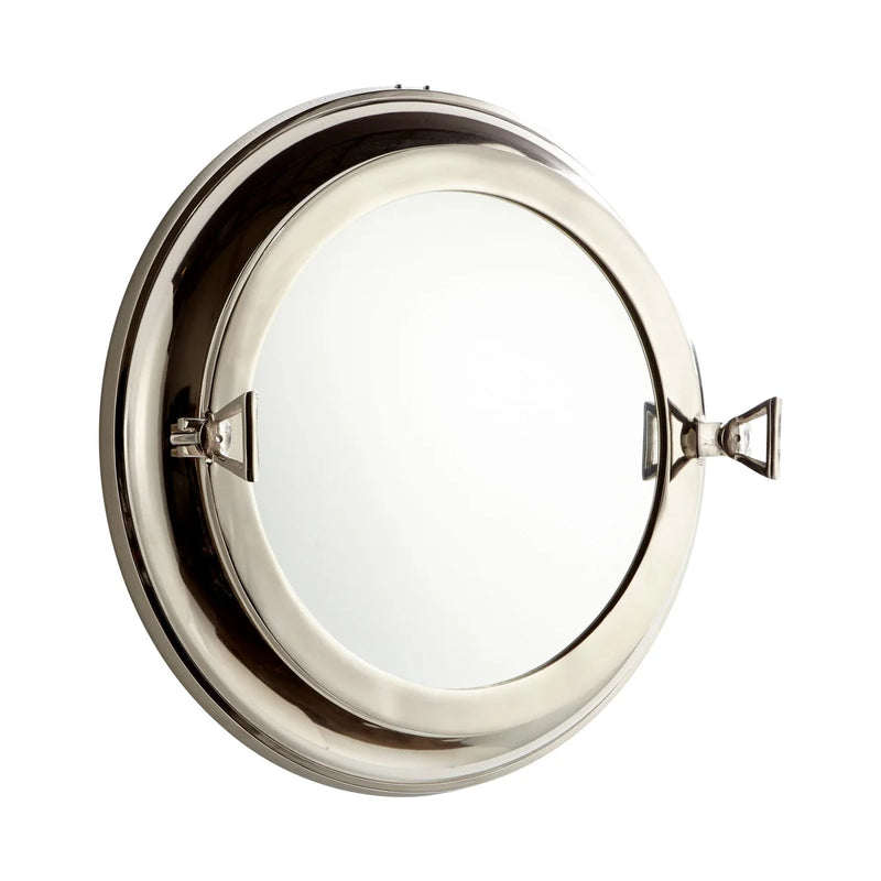 Seeworthy Mirror | Nickel - Medium