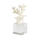 Cordelia Sculpture | White And Clear - Medium