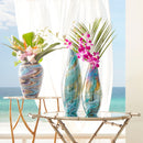Chalcedony Vase | Multi Colored Blue