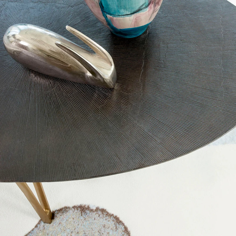 Quartette Coffee Table | Bronze And Brass