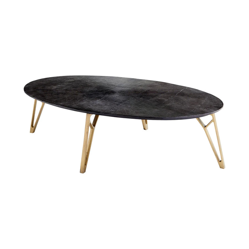 Quartette Coffee Table | Bronze And Brass