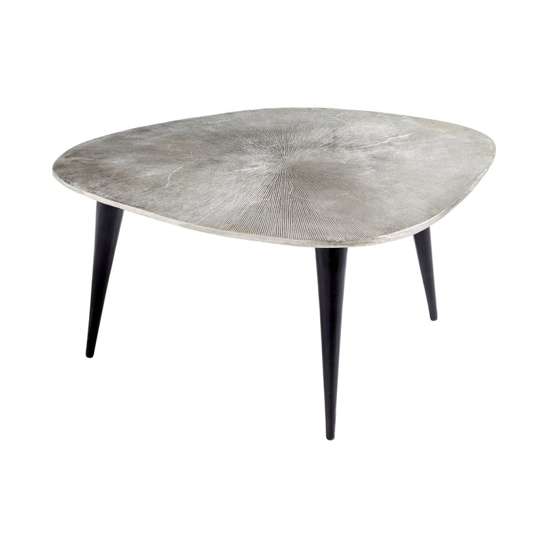 Triata Coffee Table | Raw Nickel And Bronze