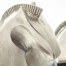 Knight Sculpture | Raw Nickel And Bronze