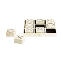 Three-In-A-Row Sculpture | Nickel And Bone