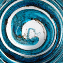 Rogue Vase | Blue & Gold Dust