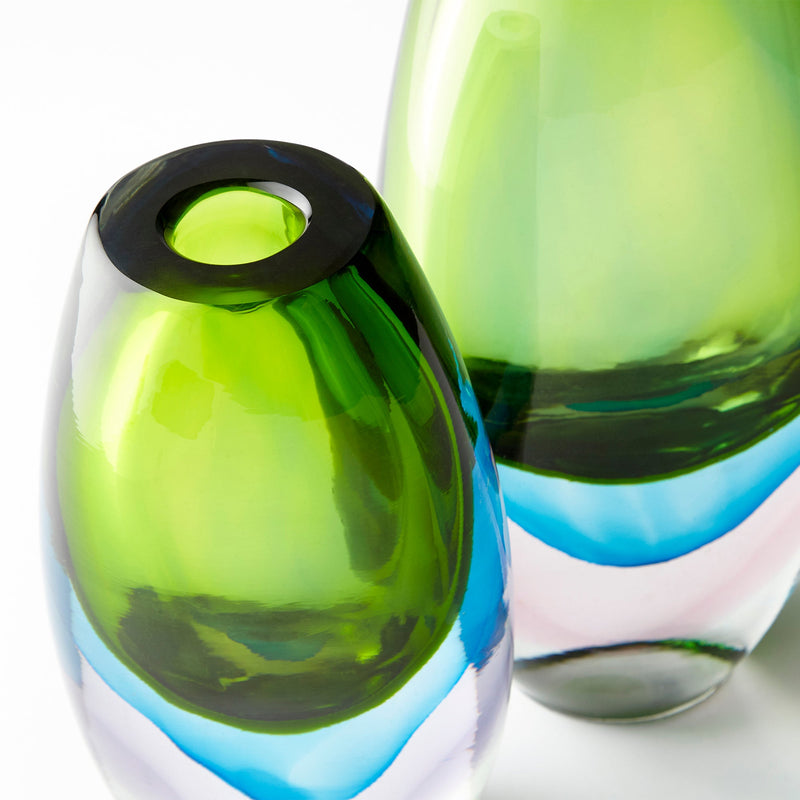 Canica Vase | Blue And Green – Small