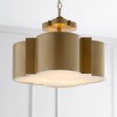 Wyatt Dual Mount | Aged Brass