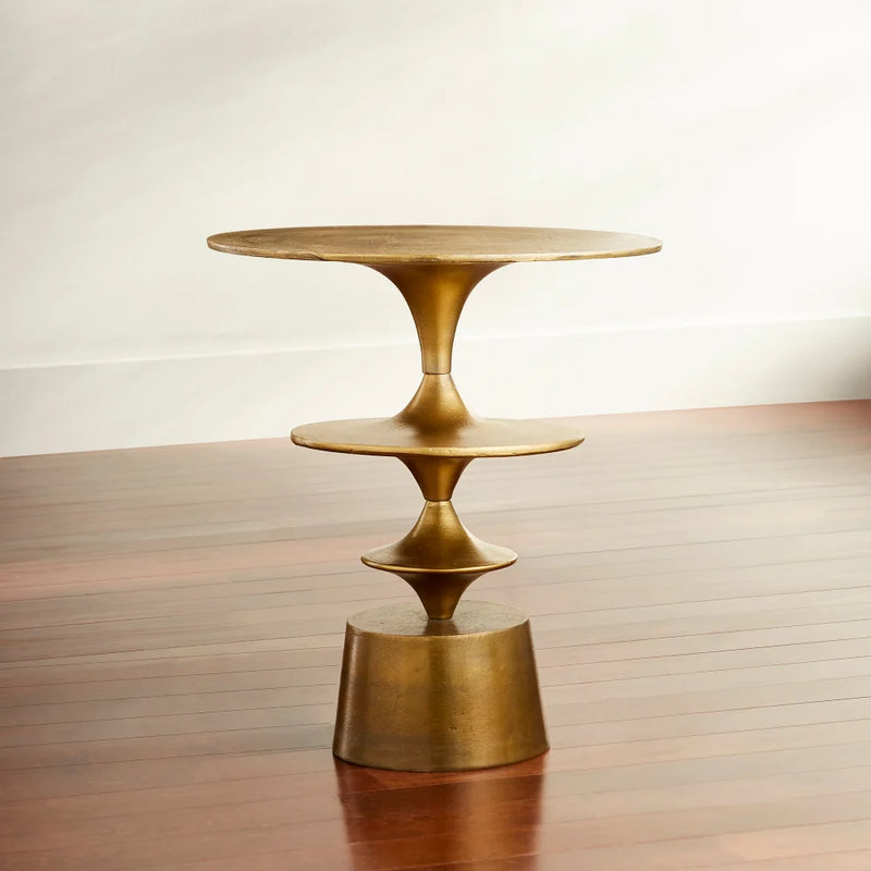 Eros Table | Aged Brass - Small