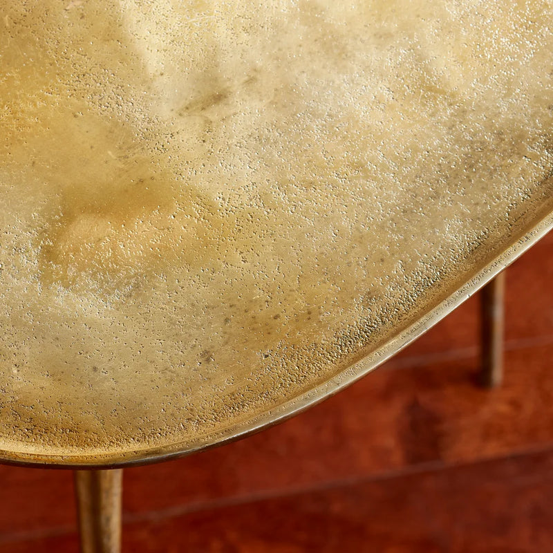 Bexley Side Table | Antique Gold - Large