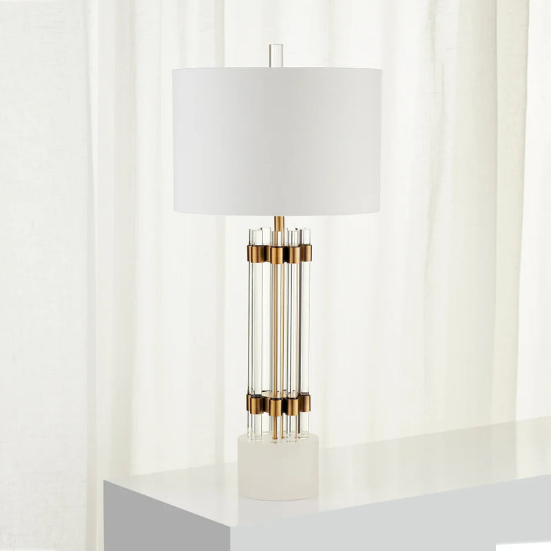 Kerberos Table Lamp | Brass