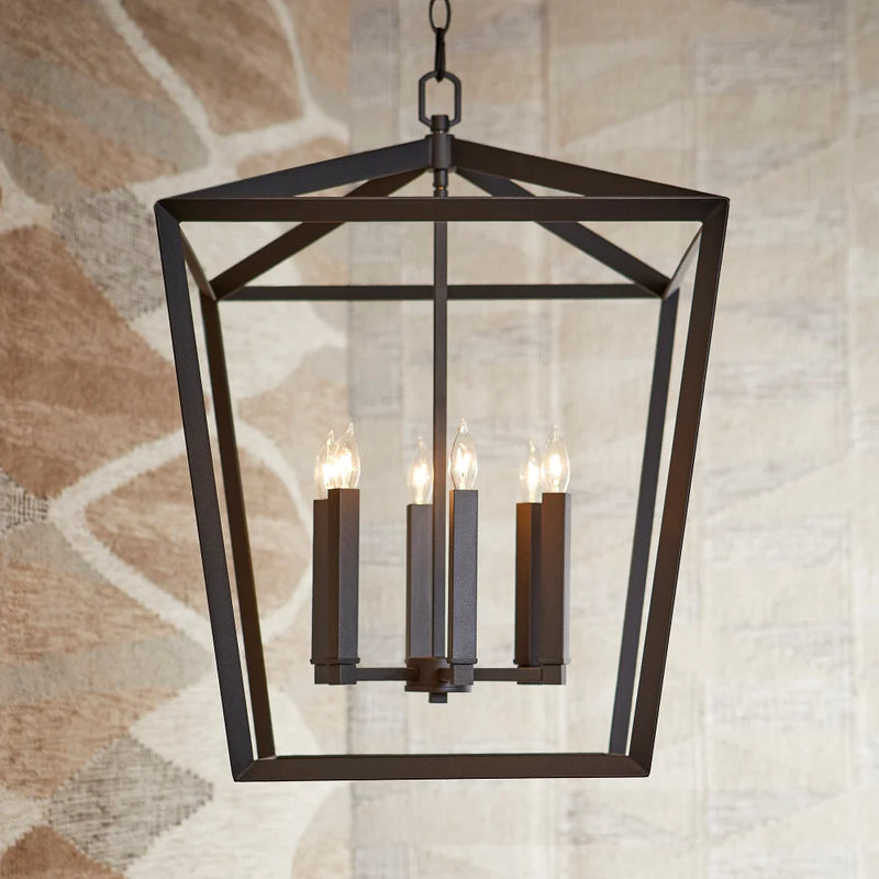 Hyperion Chandelier 6-Light | Black