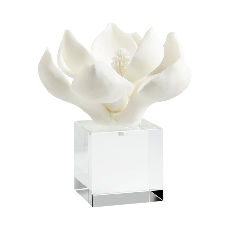 Magnolia Sculpture | White - Small