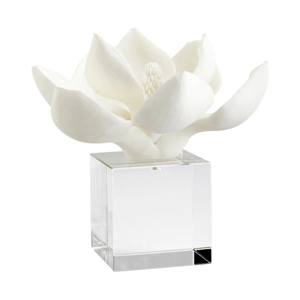 Magnolia Sculpture | White - Medium