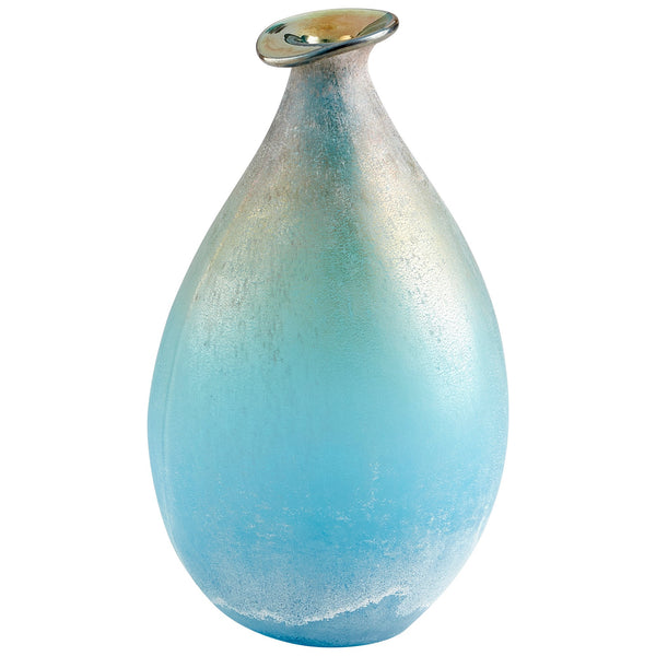 Sea Of Dreams Vase | Turquoise And Scavo – Medium