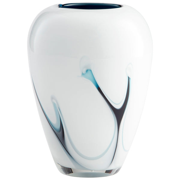 Deep Sky Vase | Blue And White – Small