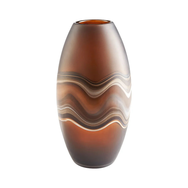 Nina Vase | Amber Swirl - Large