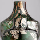 Maisha Vase | Green And Gold - Medium