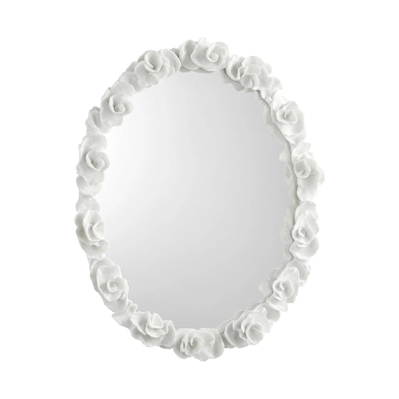 Gardenia Mirror | White