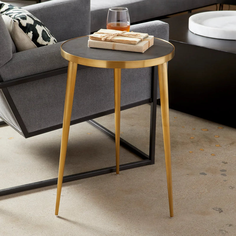 Bremen Side Table | Gold