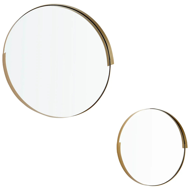 Gilded Band Mirror | Gold - Medium