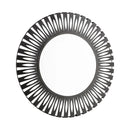 Sun Dial Mirror | Graphite