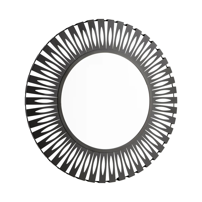 Sun Dial Mirror | Graphite