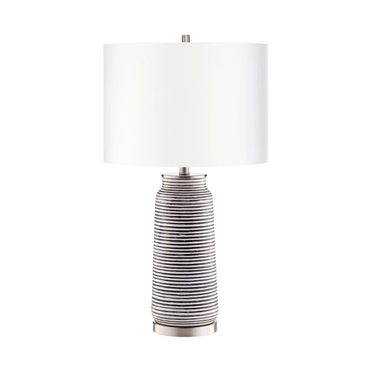 Bilbao Table Lamp | Satin Nickel