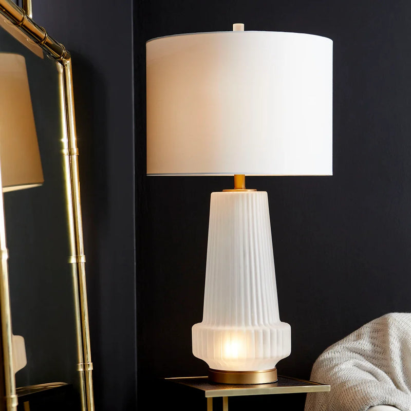 Mila Table Lamp | Aged Brass