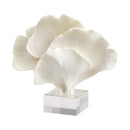 Pleasant Palm Sculpture | White