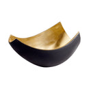 Boema Tray | Matt Black And Gold - Small