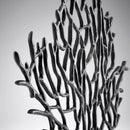Bonzai Sculpture | Matt Black And Gold - Small