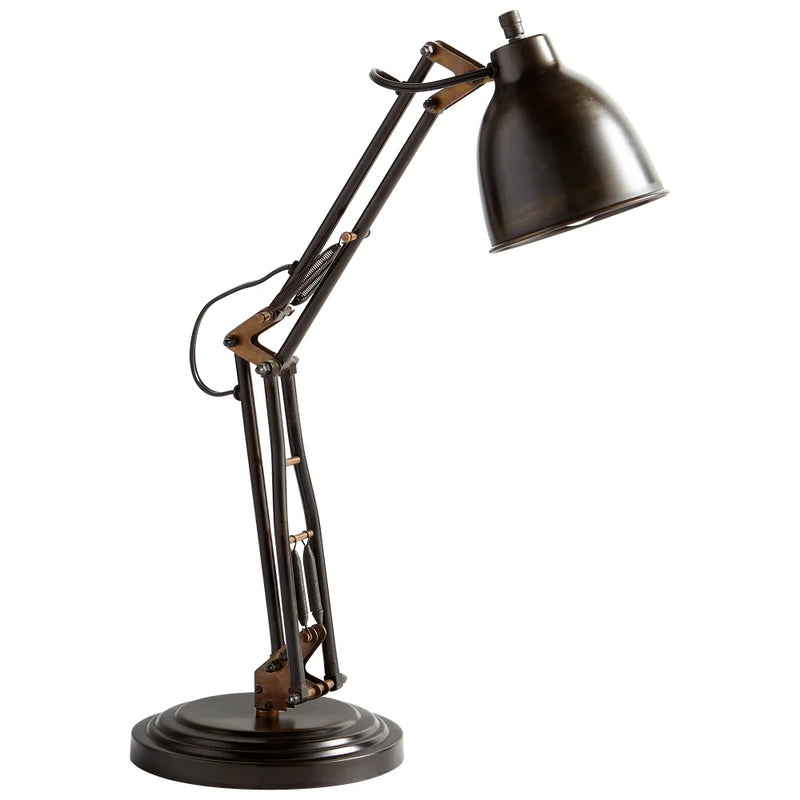 Right Radius Table Lamp | Bronze