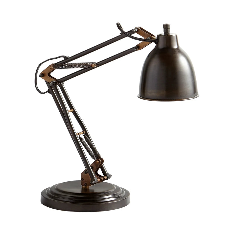 Right Radius Table Lamp | Bronze