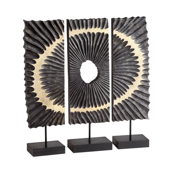 Ruffle Sculpture | Black