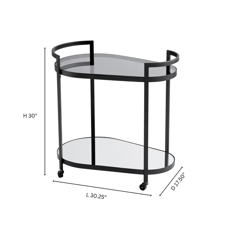 Cosmo Bar Cart | Black