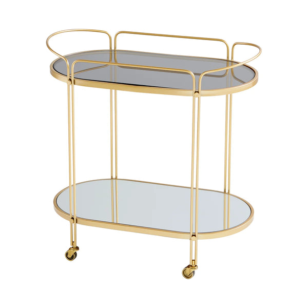 Motif Bar Cart | Gold