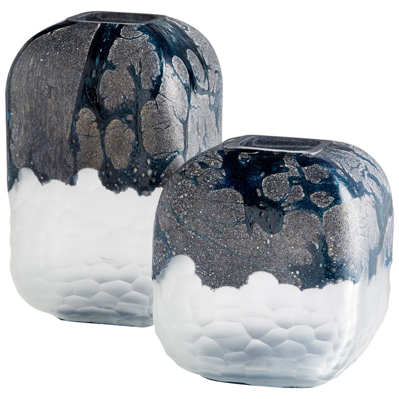 Bosco Vase | Blue And White - Large