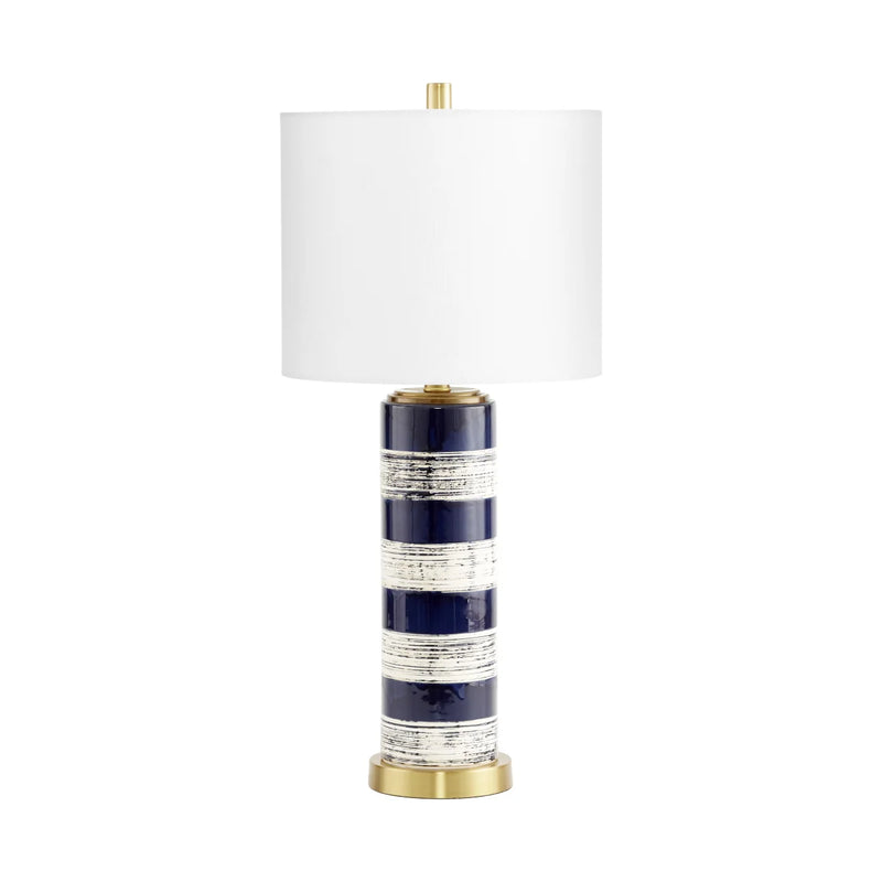 Bristle Brush Table Lamp | Blue