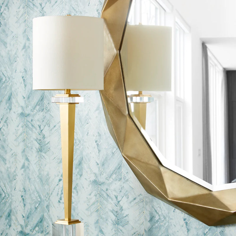 Statuette Table Lamp | Brass