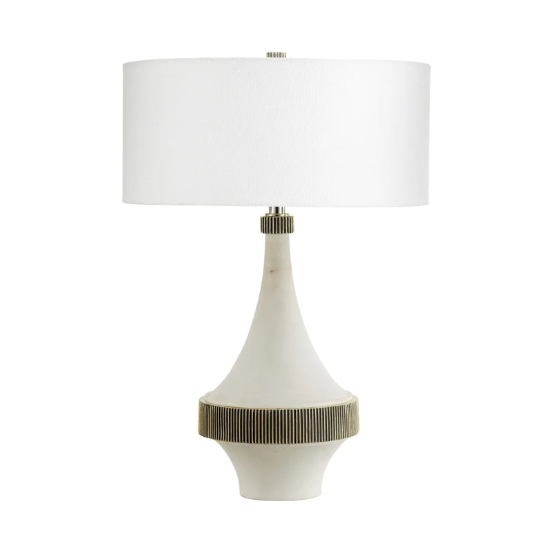 Saratoga Table Lamp | White