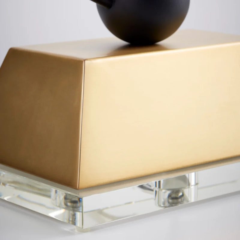 Euri Table Lamp | Black And Gold