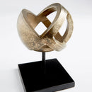 Grotto Sculpture | Antique Brass And Black - Small