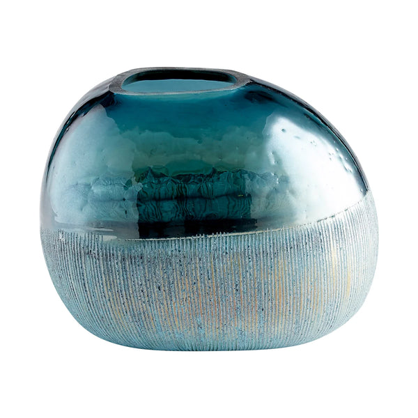 Cape Caspian Vase | Blue - Small