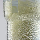 Canyonland Vase | Clear And Guilded Silver - Short