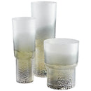 Canyonland Vase | Clear And Guilded Silver - Tall